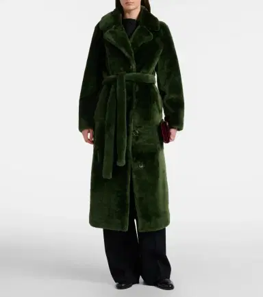 Yves Salomon Shearling coat | Thumbnail 7 Yves Salomon Shearling coat | Thumbnail 7