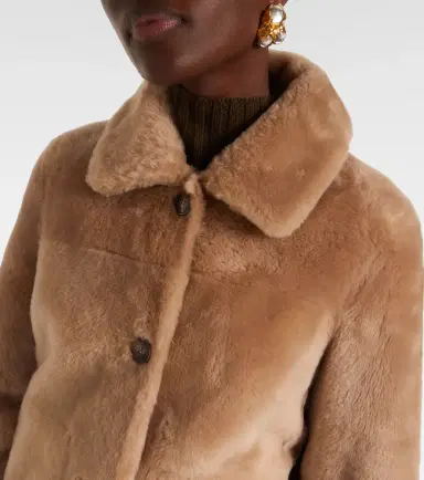 Yves Salomon Shearling jacket | Thumbnail 5 Yves Salomon Shearling jacket | Thumbnail 5