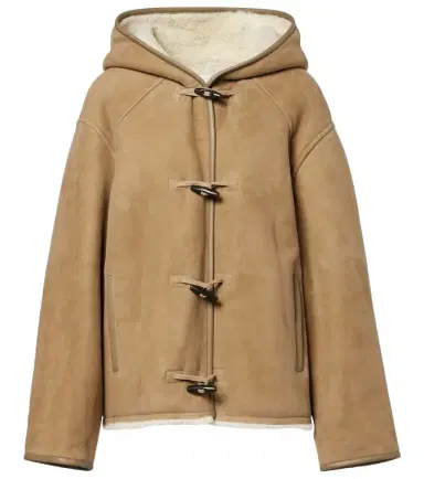Yves Salomon Reversible leather and shearling jacket | Thumbnail 1 Yves Salomon Reversible leather and shearling jacket | Thumbnail 1
