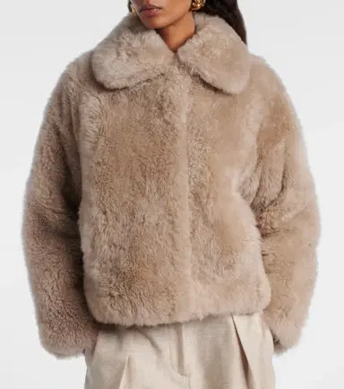 Yves Salomon Shearling jacket | Thumbnail 5 Yves Salomon Shearling jacket | Thumbnail 5