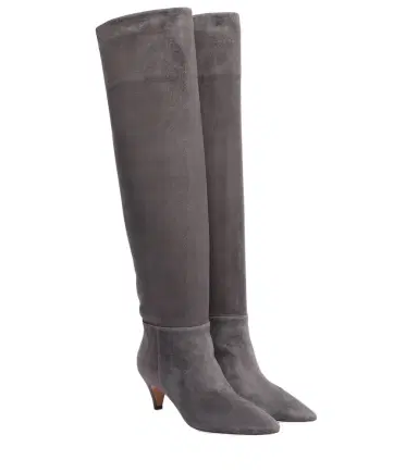 Gianvito Rossi Elise 55 suede knee-high boots | Thumbnail 1 Gianvito Rossi Elise 55 suede knee-high boots | Thumbnail 1