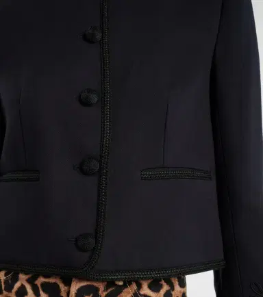 Veronica Beard Latrell cropped embroidered jacket | Thumbnail 2 Veronica Beard Latrell cropped embroidered jacket | Thumbnail 2