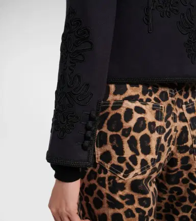 Veronica Beard Latrell cropped embroidered jacket | Thumbnail 3 Veronica Beard Latrell cropped embroidered jacket | Thumbnail 3