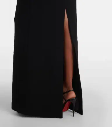 Rebecca Vallance Cameron caped crêpe gown | Thumbnail 6 Rebecca Vallance Cameron caped crêpe gown | Thumbnail 6