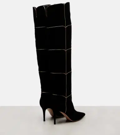 Gianvito Rossi Cuissard 85 suede knee-high boots | Thumbnail 4 Gianvito Rossi Cuissard 85 suede knee-high boots | Thumbnail 4