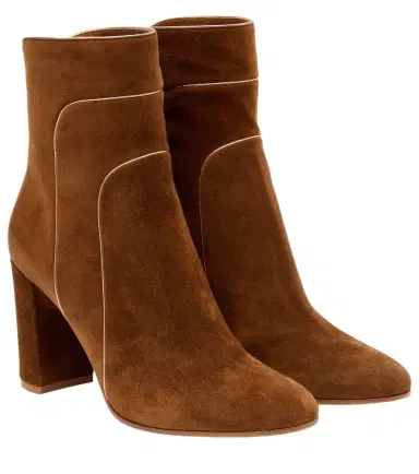 Gianvito Rossi Juliette 85 suede ankle boots | Thumbnail 1 Gianvito Rossi Juliette 85 suede ankle boots | Thumbnail 1