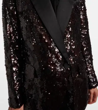 Veronica Beard Sequined double-breasted blazer | Thumbnail 2 Veronica Beard Sequined double-breasted blazer | Thumbnail 2