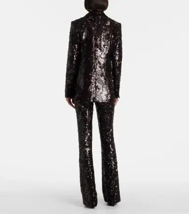 Veronica Beard Sequined double-breasted blazer | Thumbnail 6 Veronica Beard Sequined double-breasted blazer | Thumbnail 6