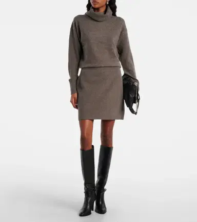 Veronica Beard Wool and cashmere sweater dress | Thumbnail 3 Veronica Beard Wool and cashmere sweater dress | Thumbnail 3