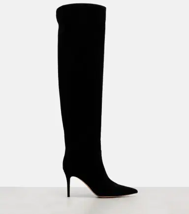 Gianvito Rossi Hansen 85 suede knee-high boots | Thumbnail 4 Gianvito Rossi Hansen 85 suede knee-high boots | Thumbnail 4