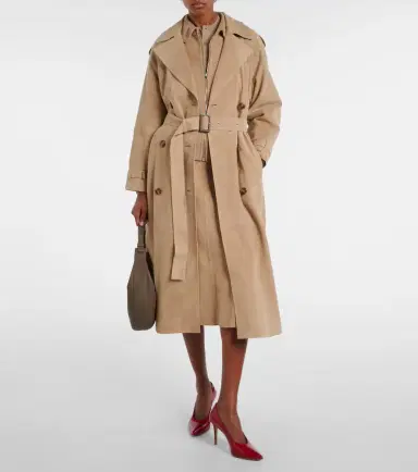 Yves Salomon Suede midi skirt | Thumbnail 6 Yves Salomon Suede midi skirt | Thumbnail 6