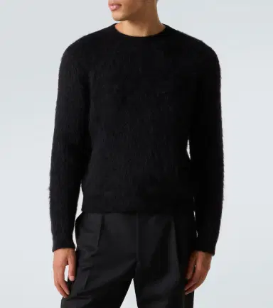 Saint Laurent Mohair and wool-blend sweater | Thumbnail 3 Saint Laurent Mohair and wool-blend sweater | Thumbnail 3