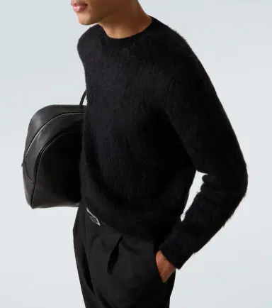 Saint Laurent Mohair and wool-blend sweater | Thumbnail 4 Saint Laurent Mohair and wool-blend sweater | Thumbnail 4