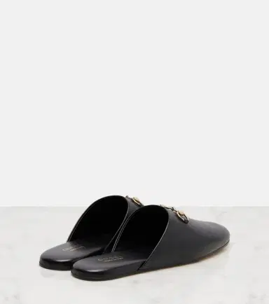 Gucci Horsebit leather mules | Thumbnail 2 Gucci Horsebit leather mules | Thumbnail 2