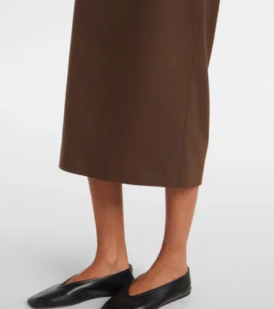 The Frankie Shop Alrose high-rise midi skirt | Thumbnail 3 The Frankie Shop Alrose high-rise midi skirt | Thumbnail 3