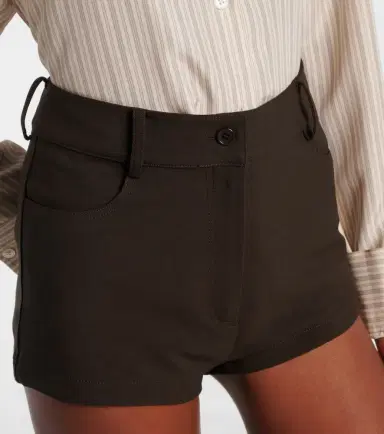 The Frankie Shop Leon high-rise shorts | Thumbnail 2 The Frankie Shop Leon high-rise shorts | Thumbnail 2