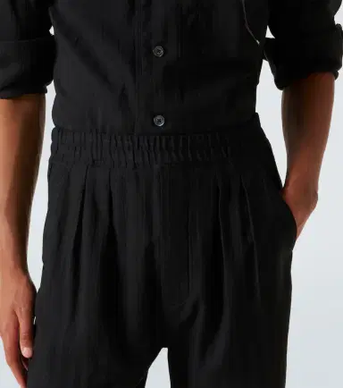 Tom Ford Striped cotton and silk straight pants | Thumbnail 4 Tom Ford Striped cotton and silk straight pants | Thumbnail 4
