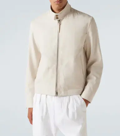Tom Ford Wool, cashmere, and silk Harrington jacket | Thumbnail 2 Tom Ford Wool, cashmere, and silk Harrington jacket | Thumbnail 2