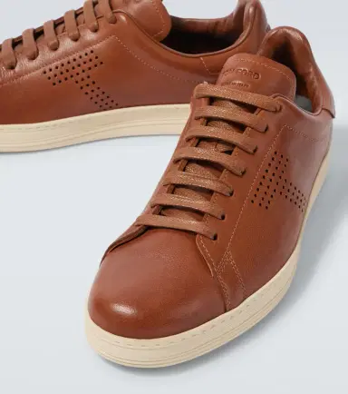 Tom Ford Warwick perforated leather sneakers | Thumbnail 4 Tom Ford Warwick perforated leather sneakers | Thumbnail 4