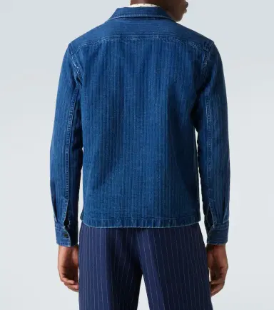 Tom Ford Striped denim overshirt | Thumbnail 2 Tom Ford Striped denim overshirt | Thumbnail 2