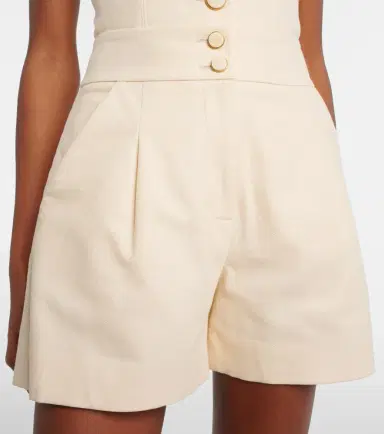 Veronica Beard Devina high-rise shorts | Thumbnail 4 Veronica Beard Devina high-rise shorts | Thumbnail 4