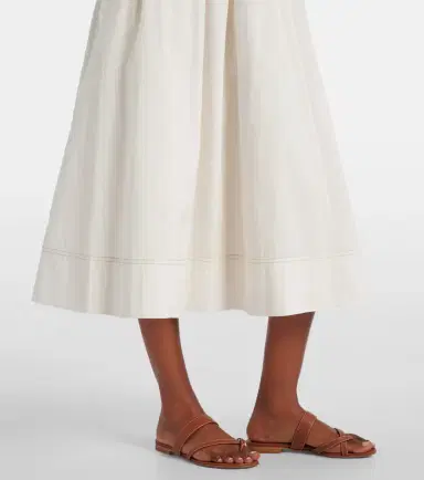 Veronica Beard Kaela smocked cotton midi dress | Thumbnail 4 Veronica Beard Kaela smocked cotton midi dress | Thumbnail 4