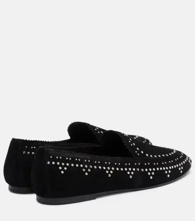 Aquazzura Skye studded suede loafers | Thumbnail 2 Aquazzura Skye studded suede loafers | Thumbnail 2