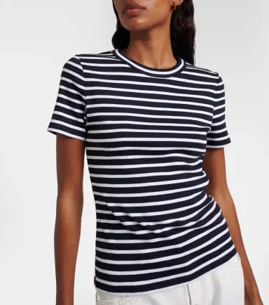 Veronica Beard Pruitt striped cotton-blend T-shirt | Thumbnail 3 Veronica Beard Pruitt striped cotton-blend T-shirt | Thumbnail 3