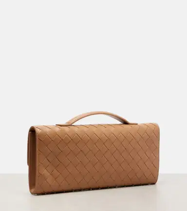Bottega Veneta Andiamo Intrecciato leather clutch | Thumbnail 3 Bottega Veneta Andiamo Intrecciato leather clutch | Thumbnail 3