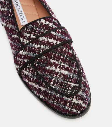 Aquazzura Martin tweed loafers | Thumbnail 2 Aquazzura Martin tweed loafers | Thumbnail 2