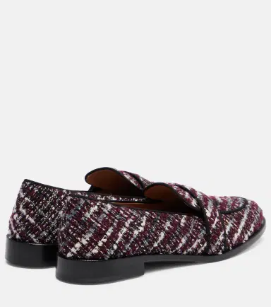 Aquazzura Martin tweed loafers | Thumbnail 4 Aquazzura Martin tweed loafers | Thumbnail 4