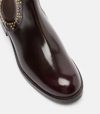 Aquazzura Skye embellished leather Chelsea boots | Thumbnail 3 Aquazzura Skye embellished leather Chelsea boots | Thumbnail 3