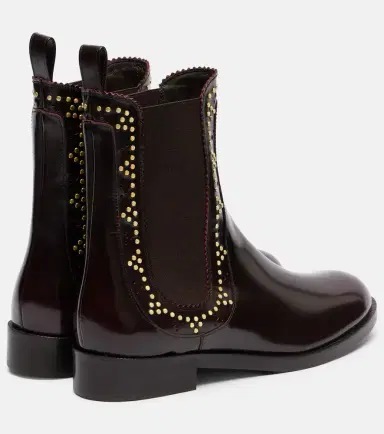 Aquazzura Skye embellished leather Chelsea boots | Thumbnail 4 Aquazzura Skye embellished leather Chelsea boots | Thumbnail 4
