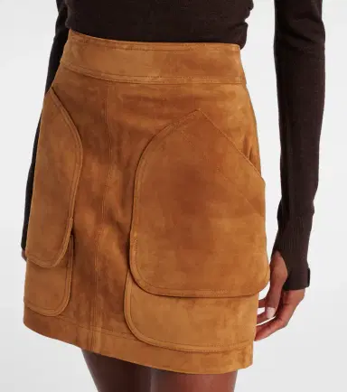 Veronica Beard Norwood suede miniskirt | Thumbnail 2 Veronica Beard Norwood suede miniskirt | Thumbnail 2