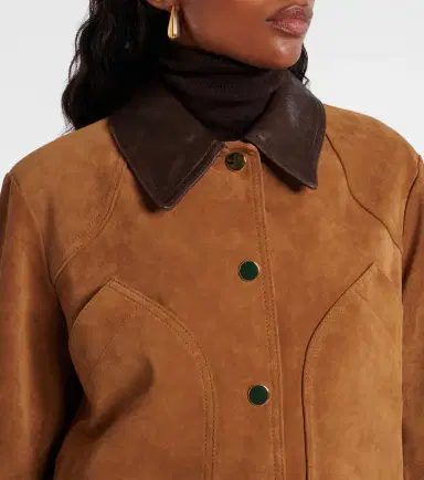 Veronica Beard Walters suede field jacket | Thumbnail 6 Veronica Beard Walters suede field jacket | Thumbnail 6