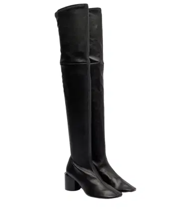 Jil Sander Leather over-the-knee boots | Thumbnail 1 Jil Sander Leather over-the-knee boots | Thumbnail 1