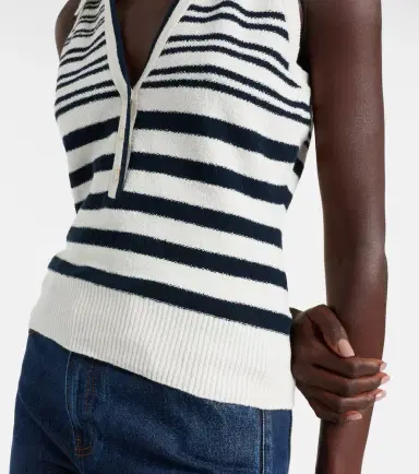 Veronica Beard Meera cotton-blend top | Thumbnail 3 Veronica Beard Meera cotton-blend top | Thumbnail 3