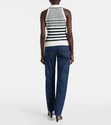 Veronica Beard Meera cotton-blend top | Thumbnail 4 Veronica Beard Meera cotton-blend top | Thumbnail 4