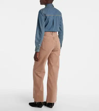Veronica Beard Taylor wide-leg jeans | Thumbnail 4 Veronica Beard Taylor wide-leg jeans | Thumbnail 4