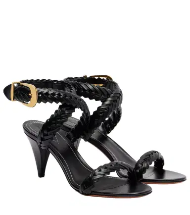 Zimmermann Helix 75 braided leather sandals | Thumbnail 1 Zimmermann Helix 75 braided leather sandals | Thumbnail 1