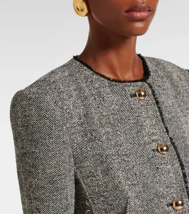 Simkhai Ivie herringbone jacket | Thumbnail 3 Simkhai Ivie herringbone jacket | Thumbnail 3