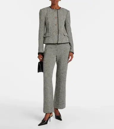 Simkhai Ivie herringbone jacket | Thumbnail 4 Simkhai Ivie herringbone jacket | Thumbnail 4