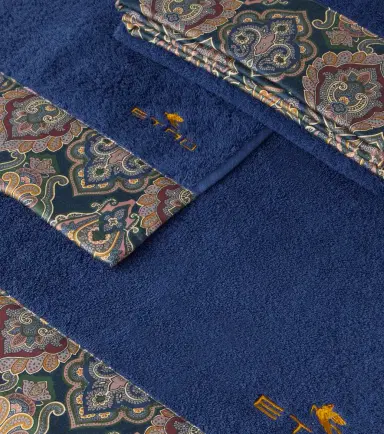 Etro Set of 5 cotton terry towels | Thumbnail 2 Etro Set of 5 cotton terry towels | Thumbnail 2