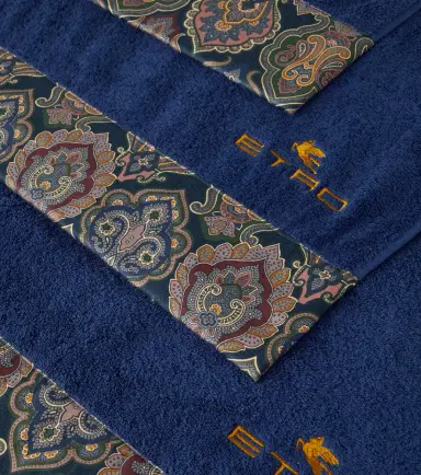 Etro Set of 5 cotton terry towels | Thumbnail 4 Etro Set of 5 cotton terry towels | Thumbnail 4