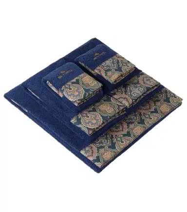 Etro Set of 5 cotton terry towels | Thumbnail 1 Etro Set of 5 cotton terry towels | Thumbnail 1