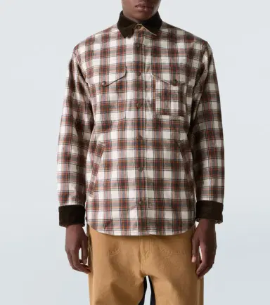 Junya Watanabe Checked cotton flannel jacket | Thumbnail 6 Junya Watanabe Checked cotton flannel jacket | Thumbnail 6