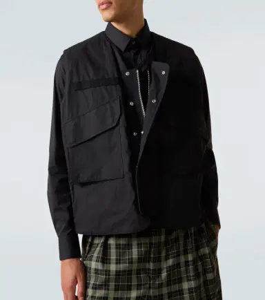 COMME des GARCONS HOMME Comme des Garçons Homme Cotton gilet | Thumbnail 5 COMME des GARCONS HOMME Comme des Garçons Homme Cotton gilet | Thumbnail 5