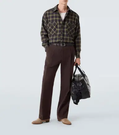Saint Laurent Checked wool overshirt | Thumbnail 4 Saint Laurent Checked wool overshirt | Thumbnail 4