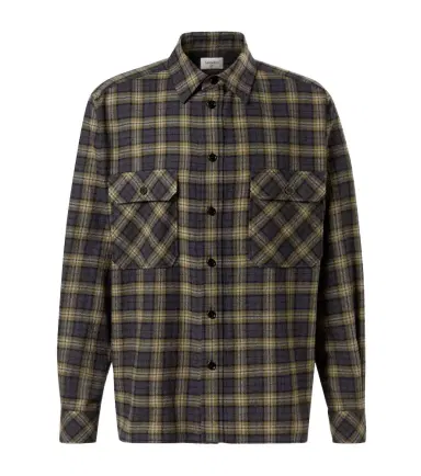 Saint Laurent Checked wool overshirt | Thumbnail 1 Saint Laurent Checked wool overshirt | Thumbnail 1
