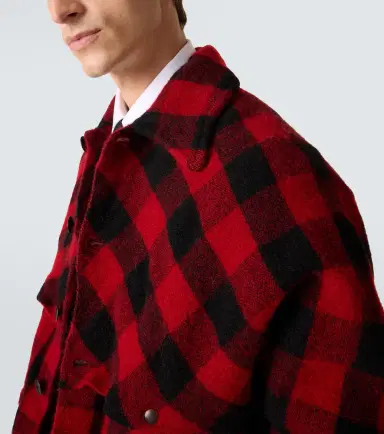 Junya Watanabe Checked wool jacket | Thumbnail 5 Junya Watanabe Checked wool jacket | Thumbnail 5